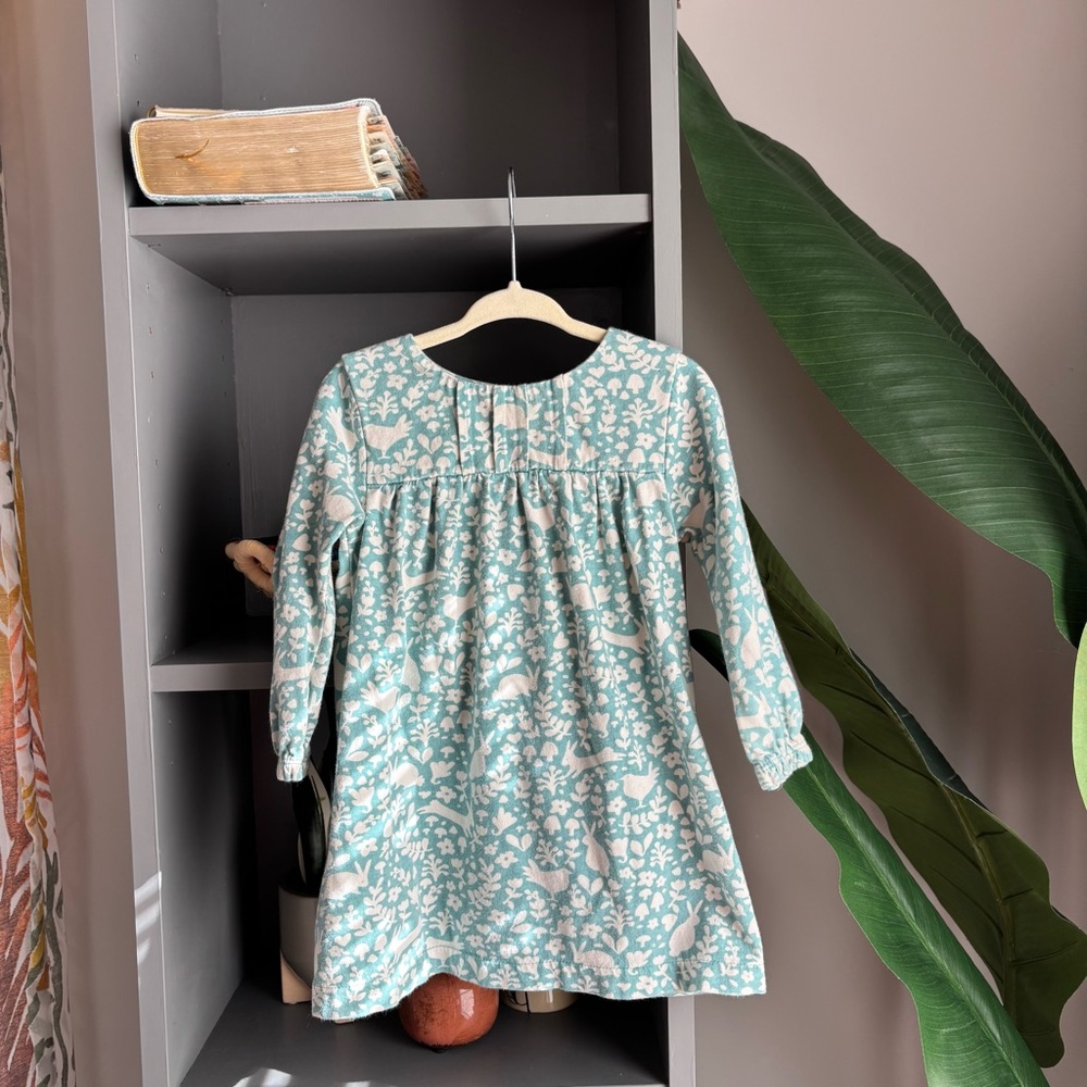 baby boden spring animal cotton dress